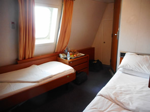 Our cabin on the SUPERFAST I 